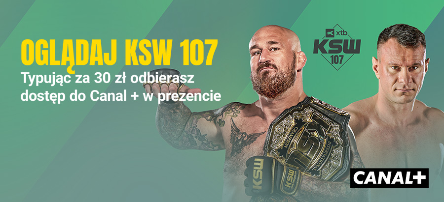 Oglądaj KSW 107 na żywo 